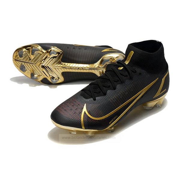 Nike Mercurial Superfly Elite FG Negro Oro